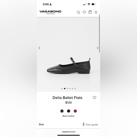 Vagabond Black Mary Jane Shoes - Picture 2 of 4